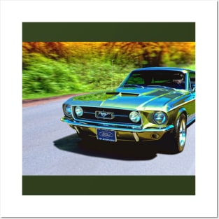 1967 Ford Mustang Posters and Art